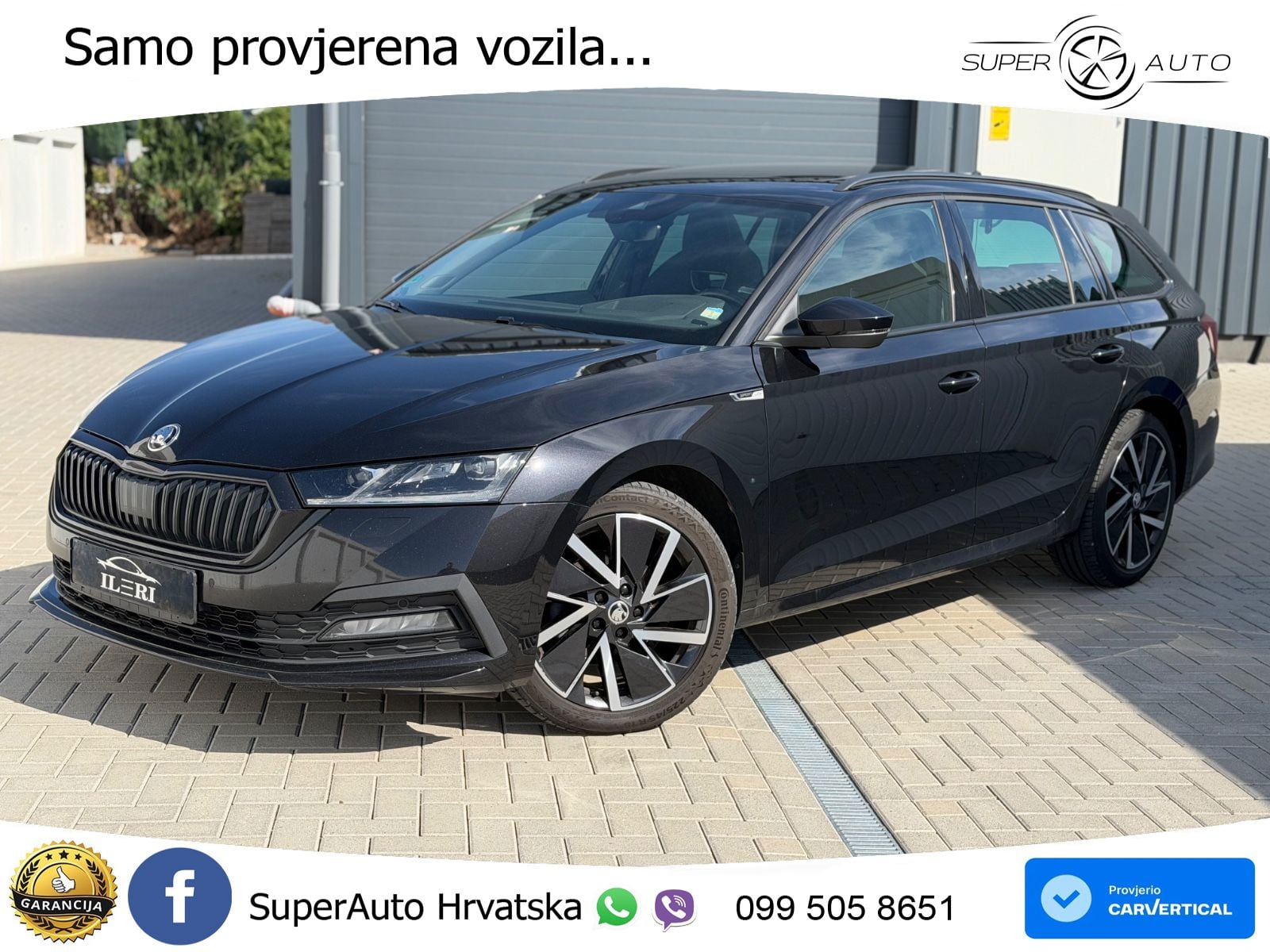 Škoda Octavia Combi 2.0 TDI (150 KS) DSG SportLine LED+GR SJED+ACC