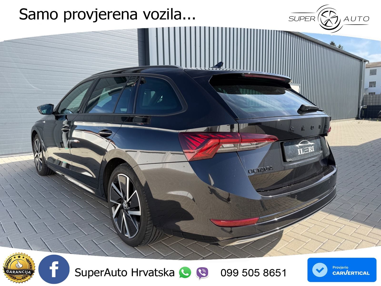 Škoda Octavia Combi 2.0 TDI (150 KS) DSG SportLine LED+GR SJED+ACC