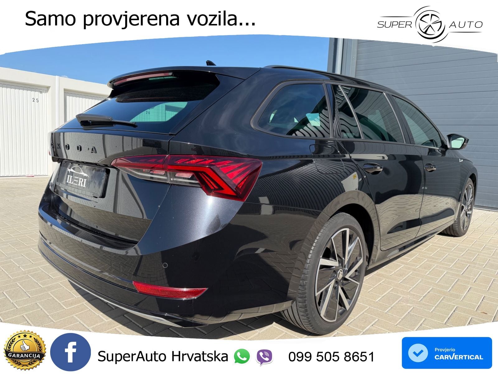 Škoda Octavia Combi 2.0 TDI (150 KS) DSG SportLine LED+GR SJED+ACC