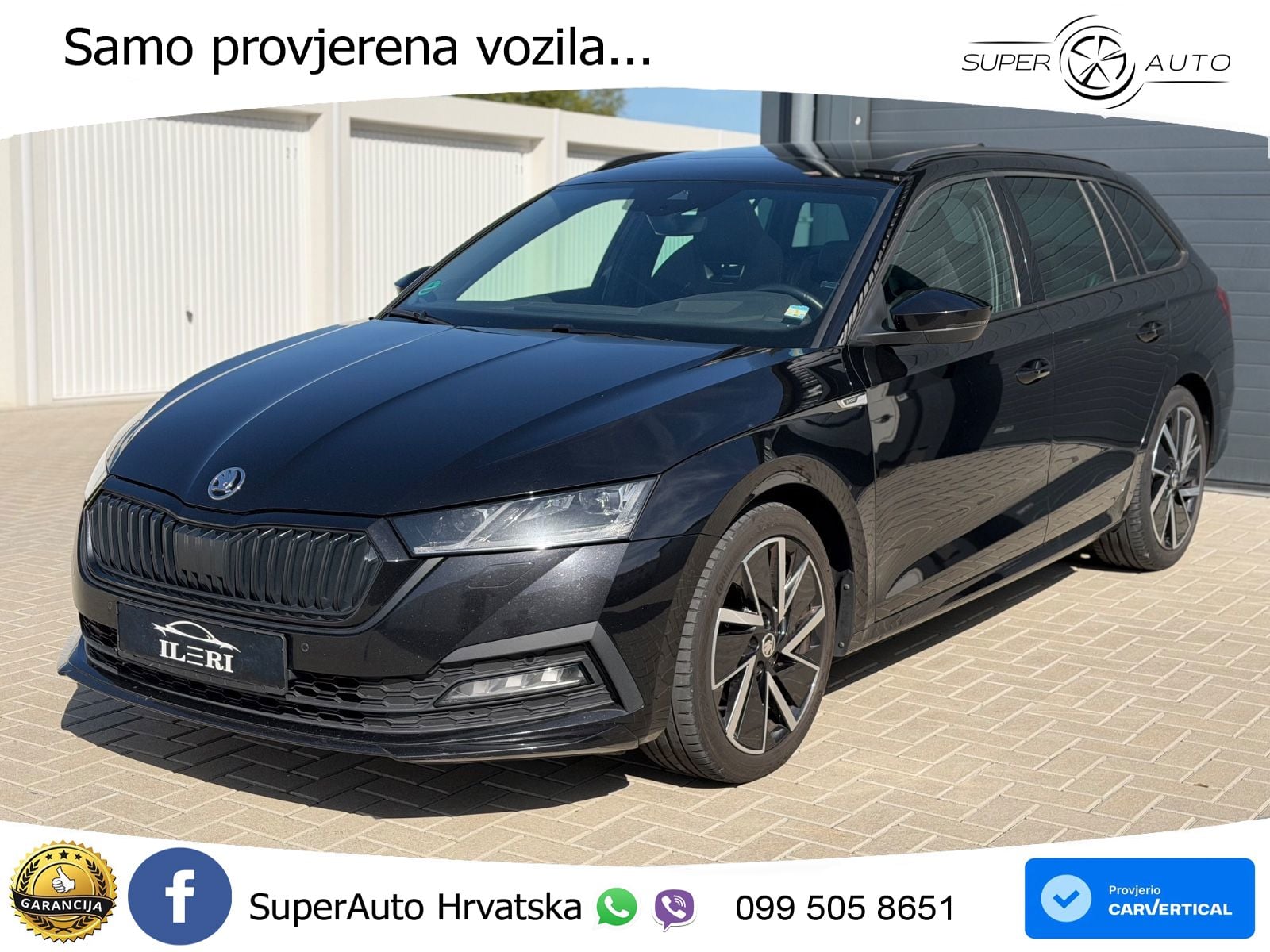 Škoda Octavia Combi 2.0 TDI (150 KS) DSG SportLine LED+GR SJED+ACC
