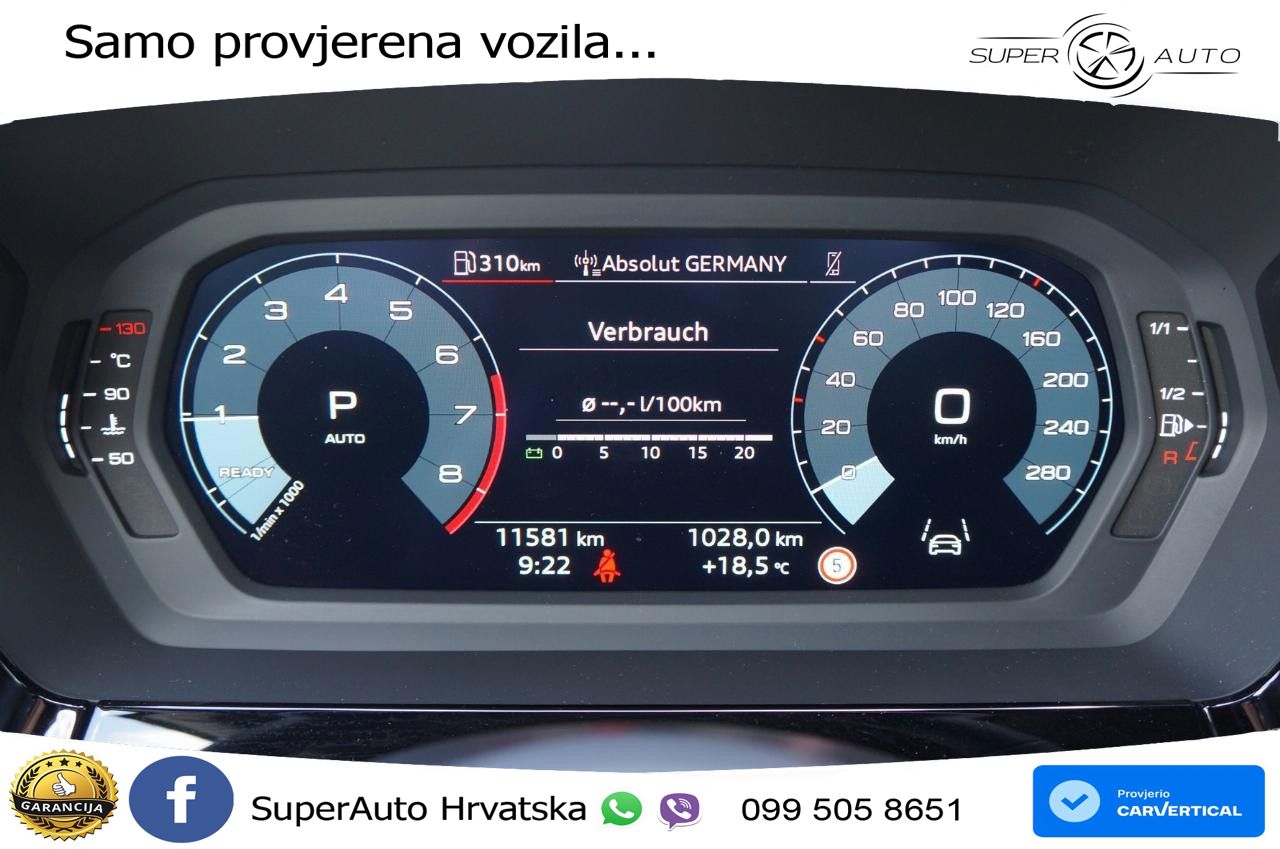Audi A3 35 TFSI (150 KS) S tronic advanced LED+GR SJED+ACC