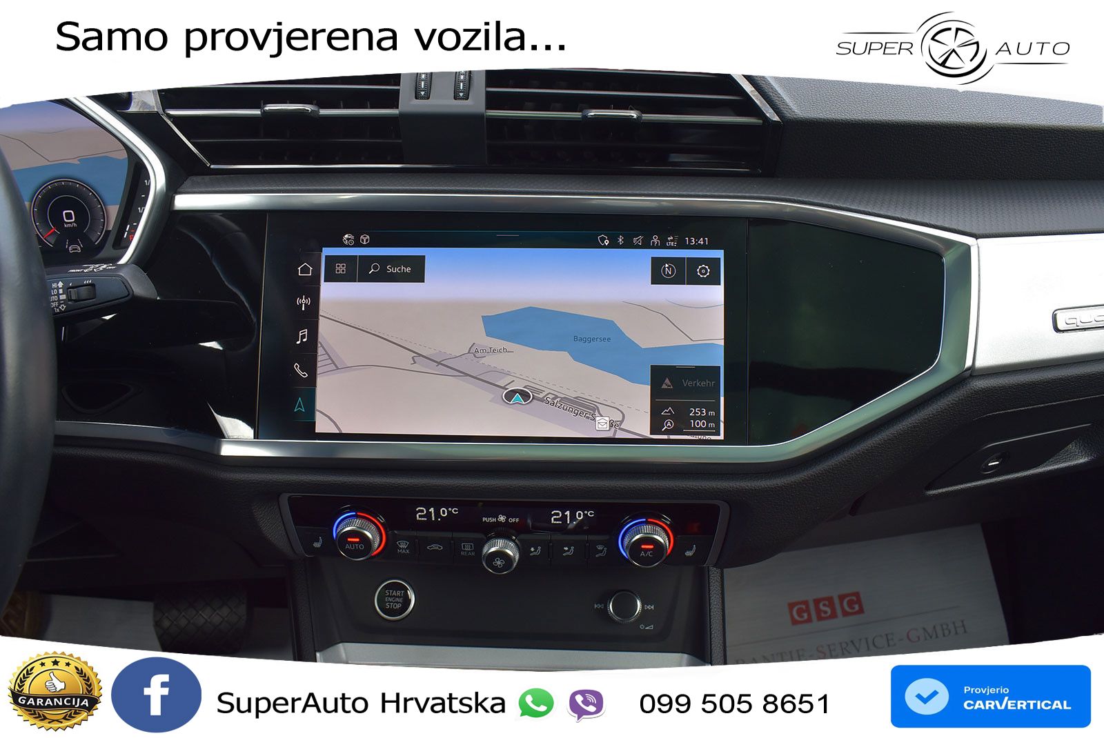 Audi Q3 40 TFSI (190 KS) quattro S tronic LED+GR SJED+ACC