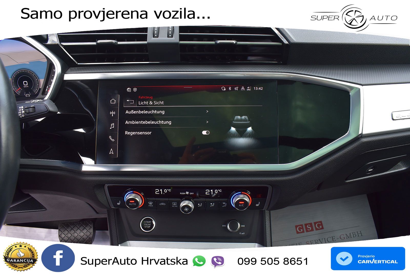 Audi Q3 40 TFSI (190 KS) quattro S tronic LED+GR SJED+ACC