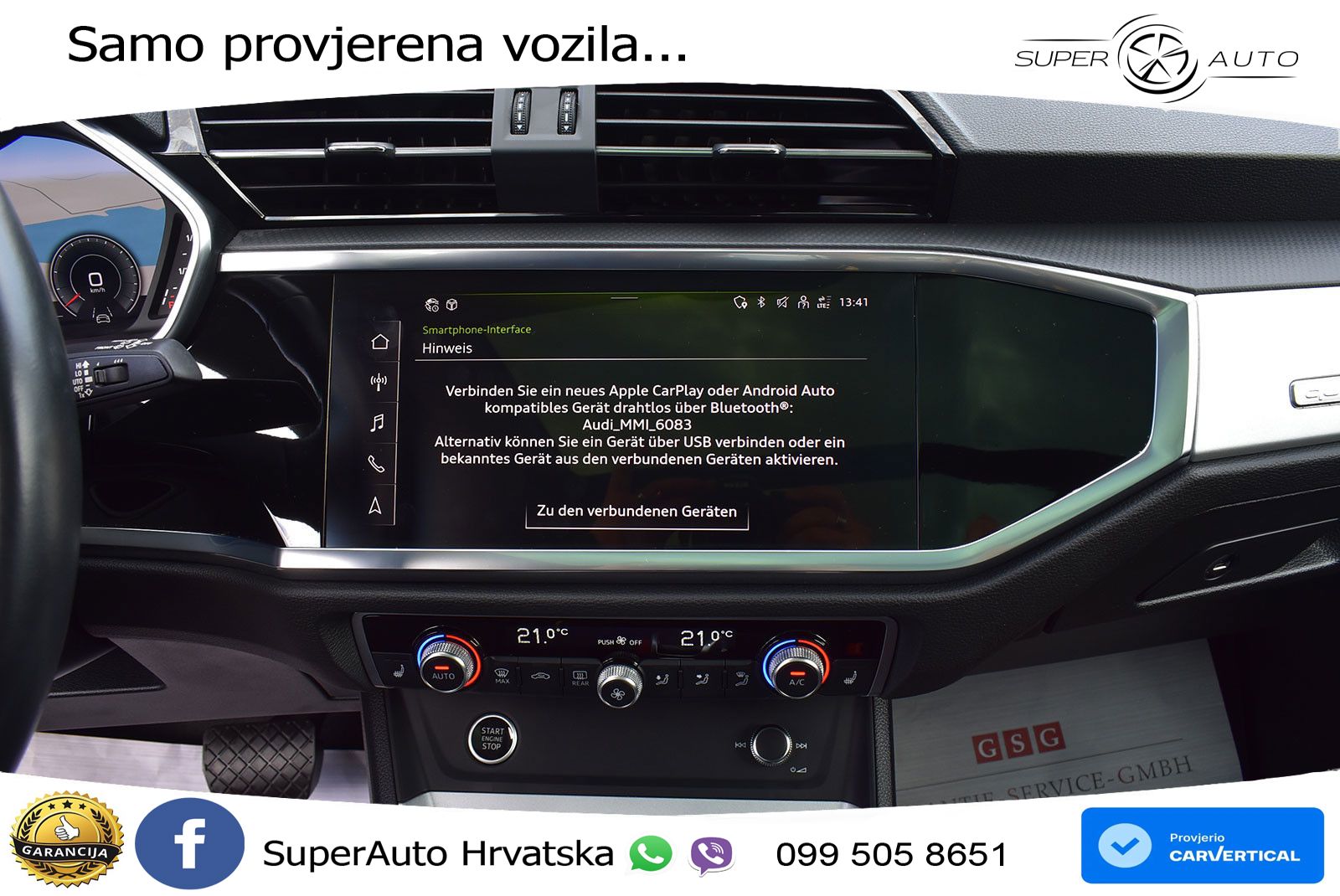 Audi Q3 40 TFSI (190 KS) quattro S tronic LED+GR SJED+ACC