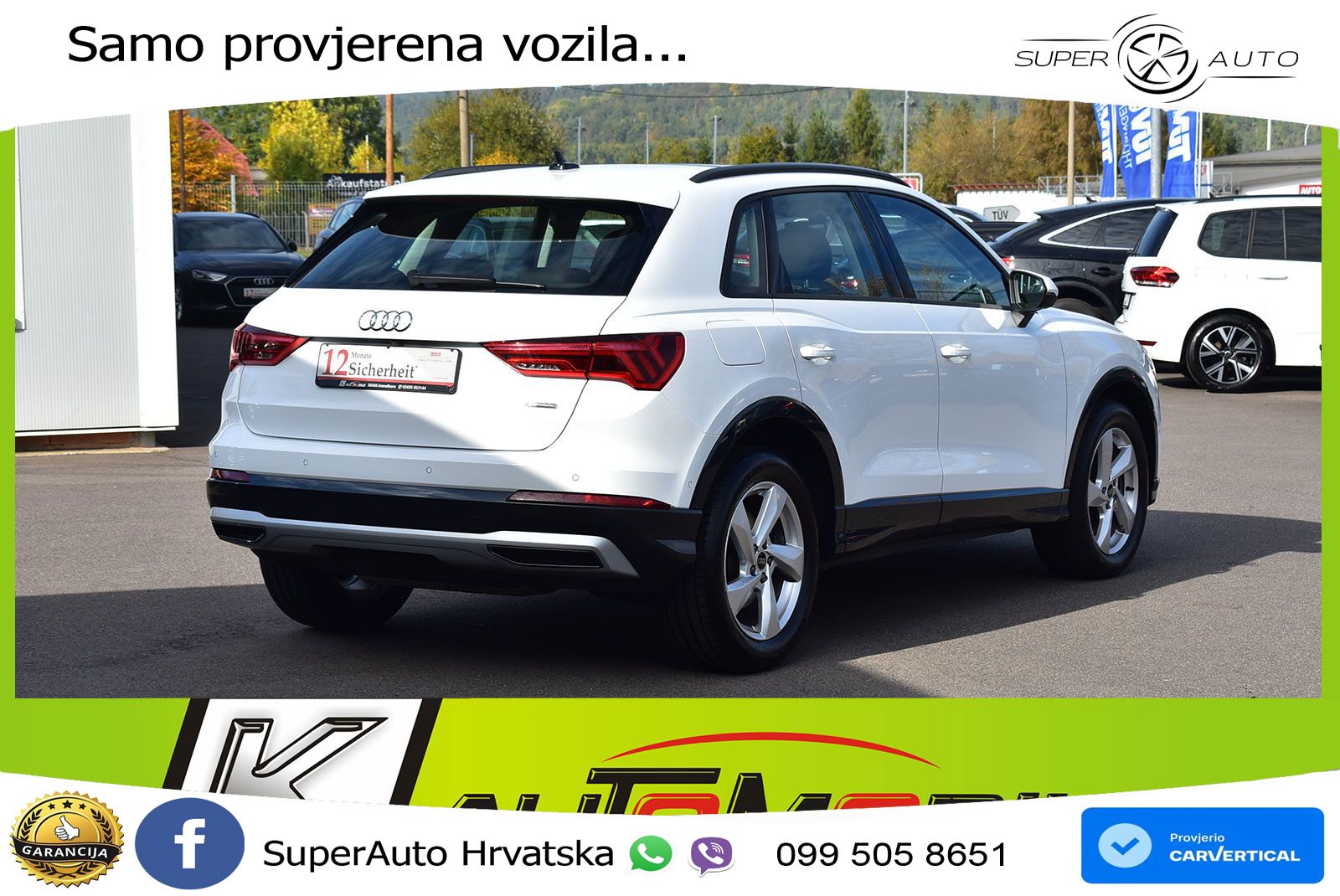 Audi Q3 40 TFSI (190 KS) quattro S tronic LED+GR SJED+ACC