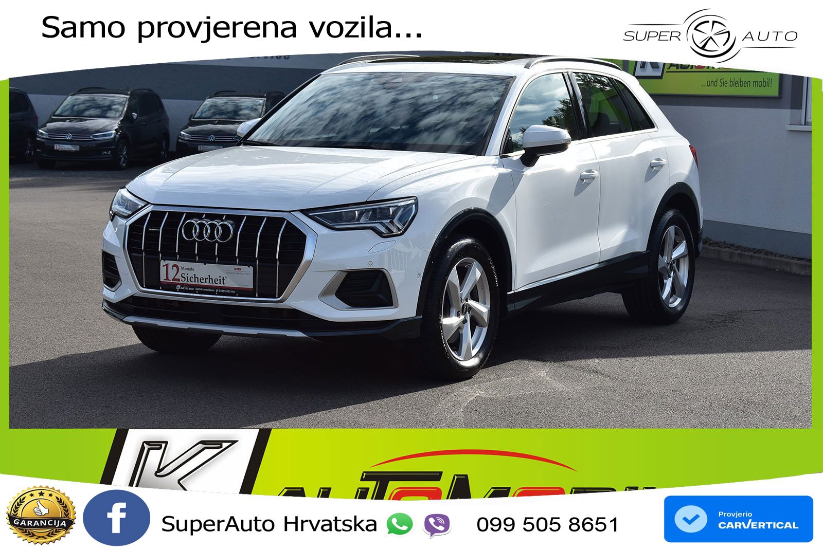 Audi Q3 40 TFSI (190 KS) quattro S tronic LED+GR SJED+ACC