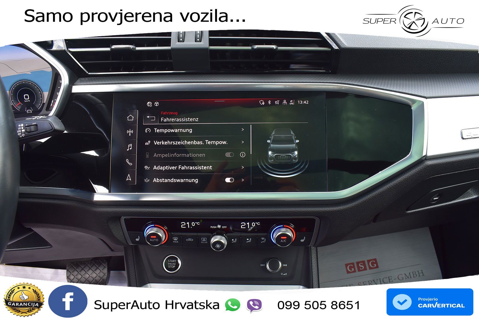 Audi Q3 40 TFSI (190 KS) quattro S tronic LED+GR SJED+ACC