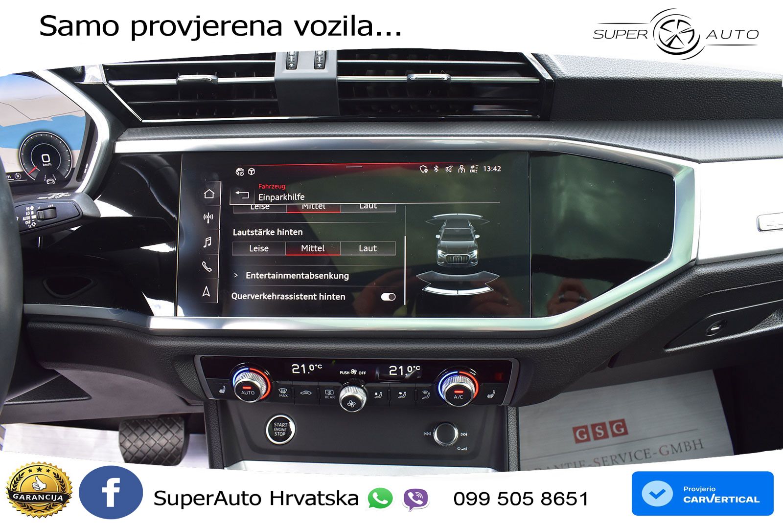 Audi Q3 40 TFSI (190 KS) quattro S tronic LED+GR SJED+ACC