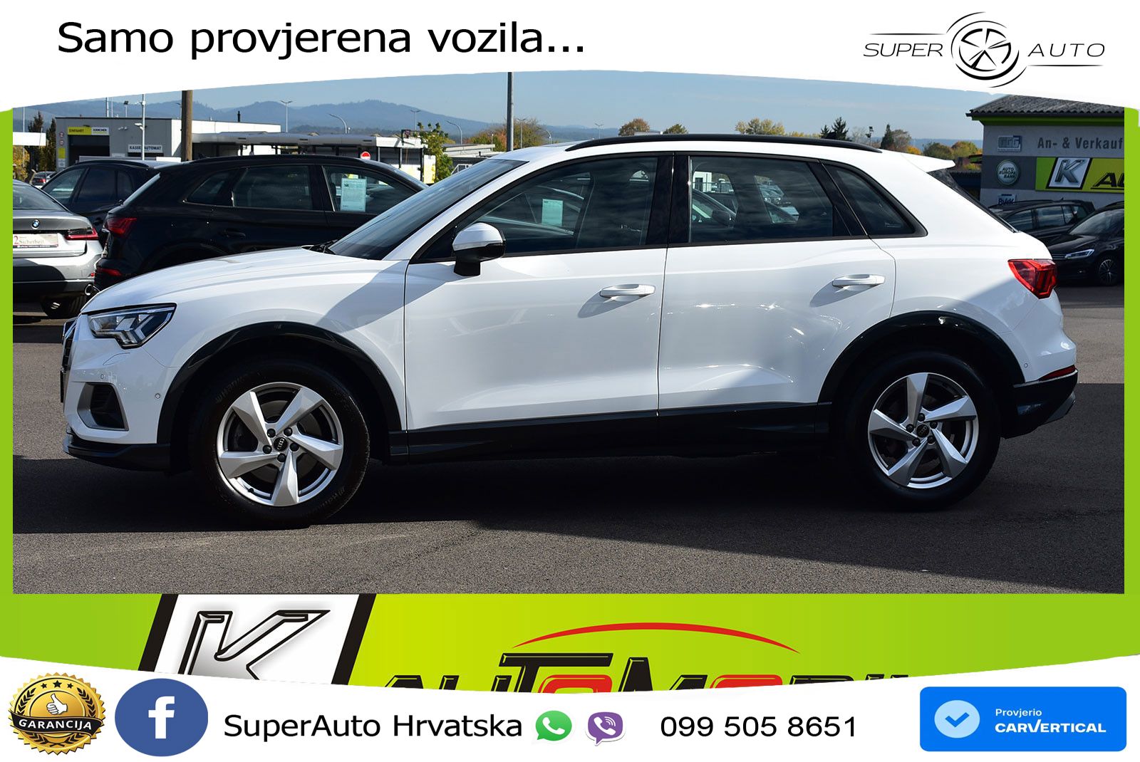 Audi Q3 40 TFSI (190 KS) quattro S tronic LED+GR SJED+ACC