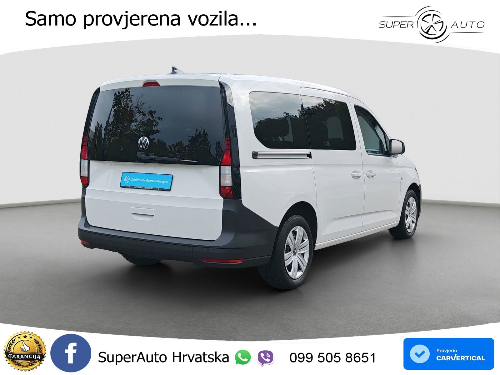 Volkswagen Caddy Maxi 2.0 TDI 7.Si Navi SHZ PDC Carplay 122 KS
