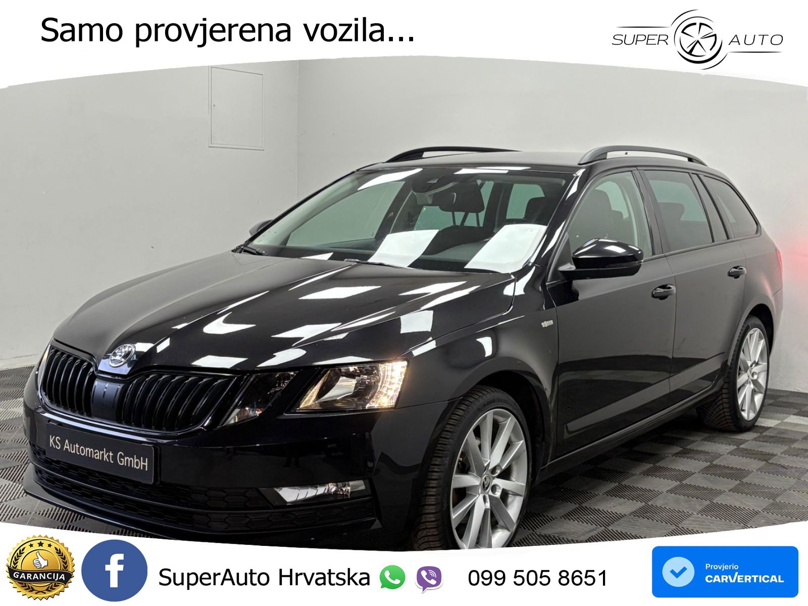 Škoda Octavia Combi 2.0 TDI (150 KS) DSG LED+GR SJED+ACC