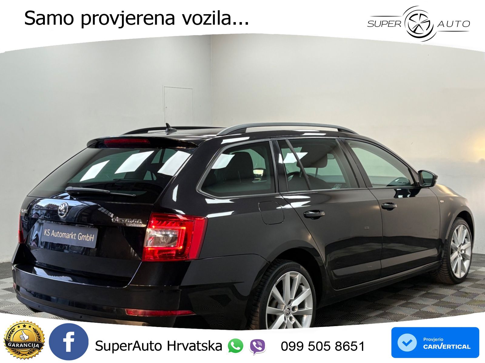 Škoda Octavia Combi 2.0 TDI (150 KS) DSG LED+GR SJED+ACC