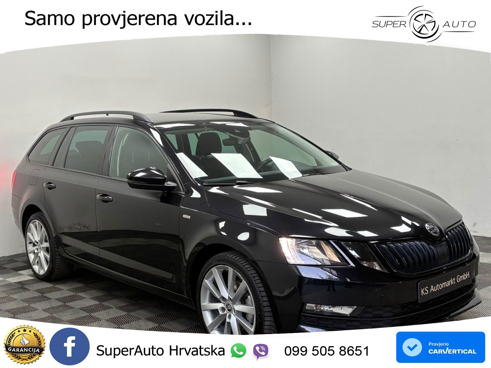 Škoda Octavia Combi 2.0 TDI (150 KS) DSG LED+GR SJED+ACC