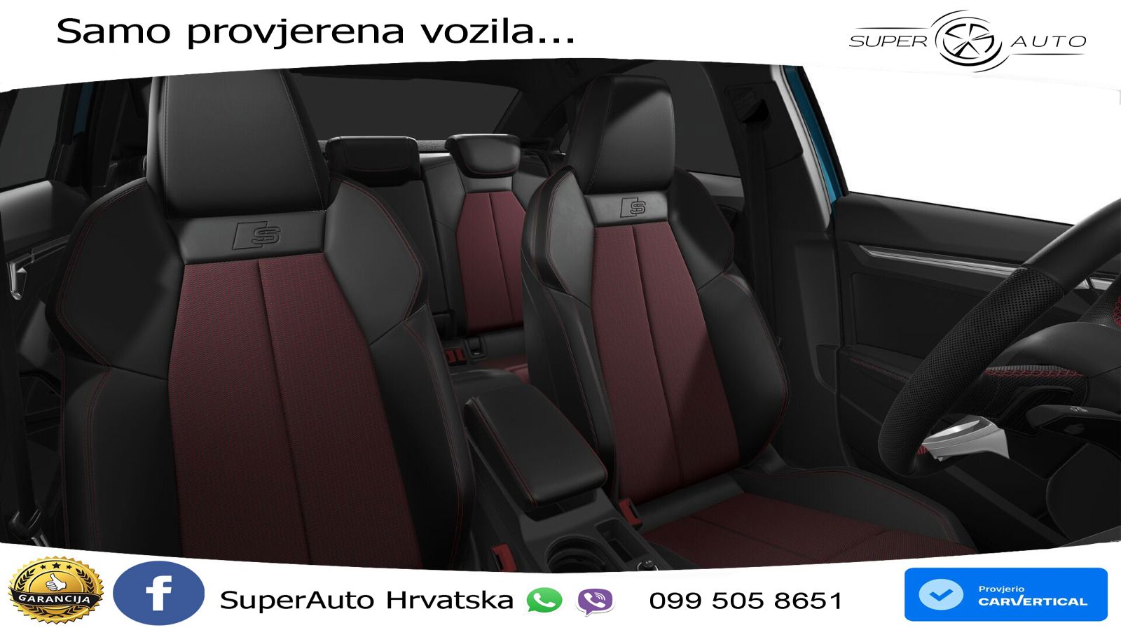 Audi A3 Limuzina 40 TFSI (190 KS) quattro S tronic S line LED+GR SJED+ACC