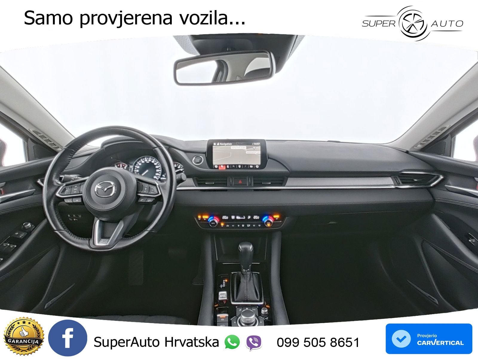 Mazda 6 Sport Combi 2.5 SKYACTIV-G (194 KS) SKYACTIV-Drive LED+GR SJED+ACC