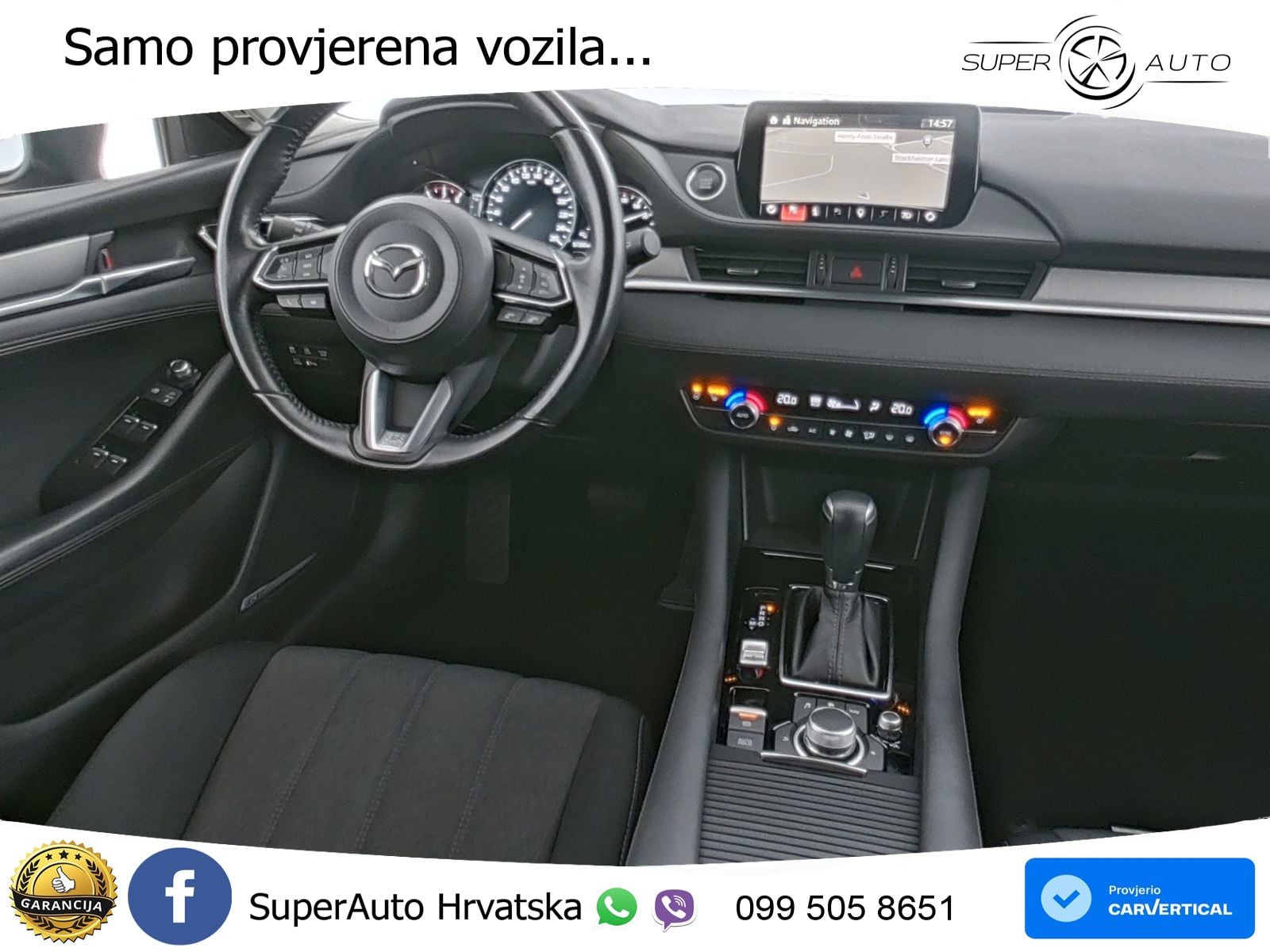 Mazda 6 Sport Combi 2.5 SKYACTIV-G (194 KS) SKYACTIV-Drive LED+GR SJED+ACC