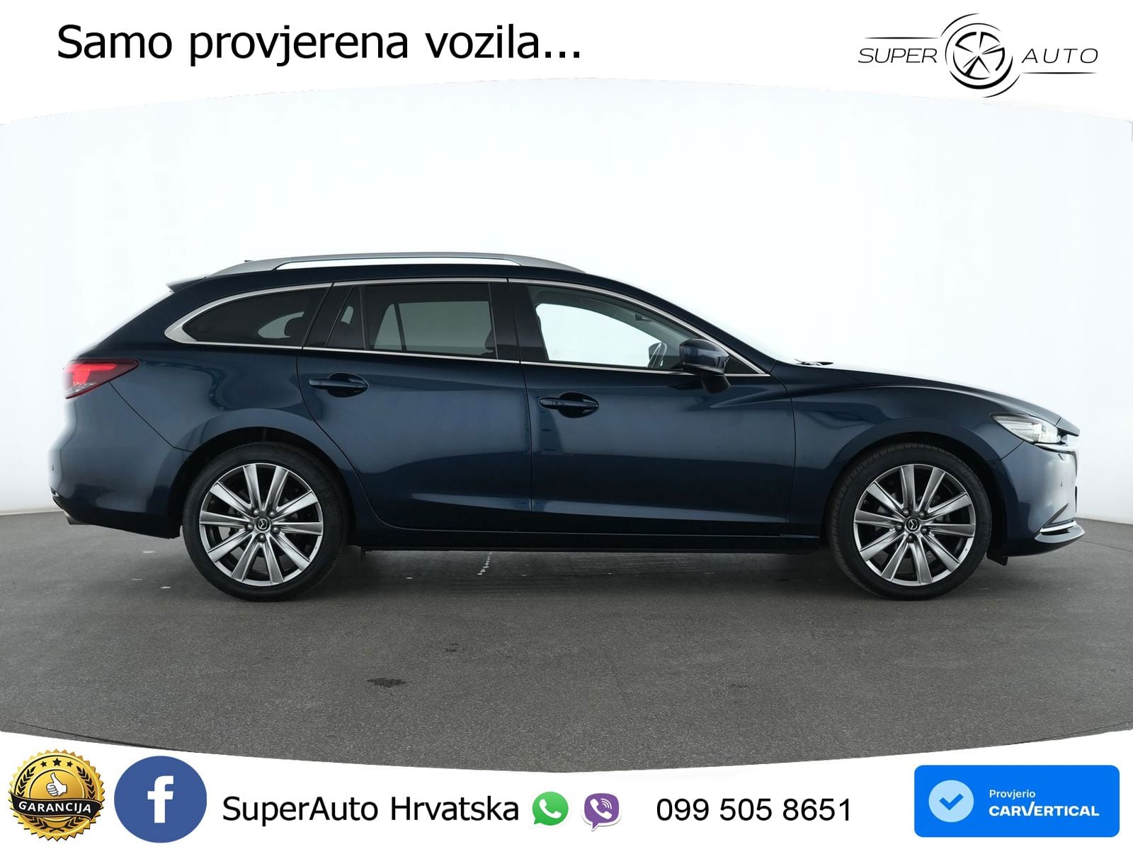 Mazda 6 Sport Combi 2.5 SKYACTIV-G (194 KS) SKYACTIV-Drive LED+GR SJED+ACC