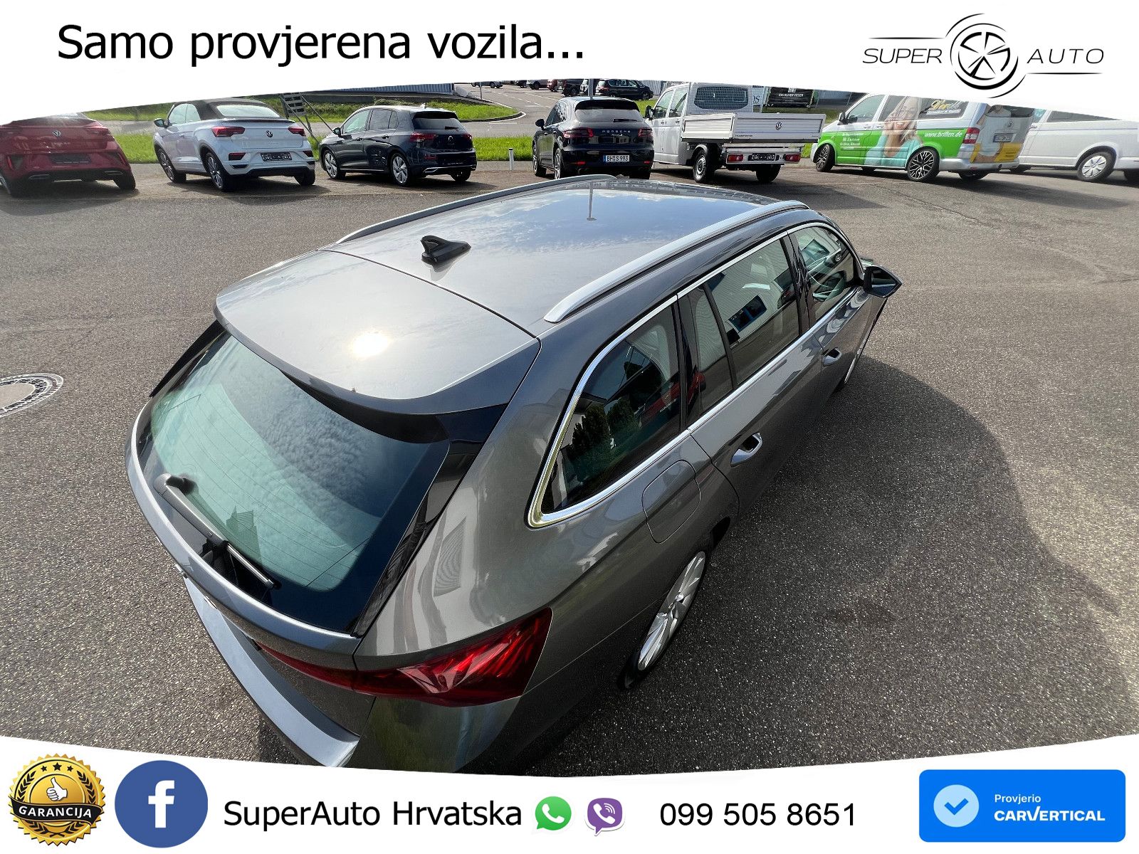 Škoda Octavia Combi 2.0 TDI (150 KS) DSG LED+GR SJED+ACC