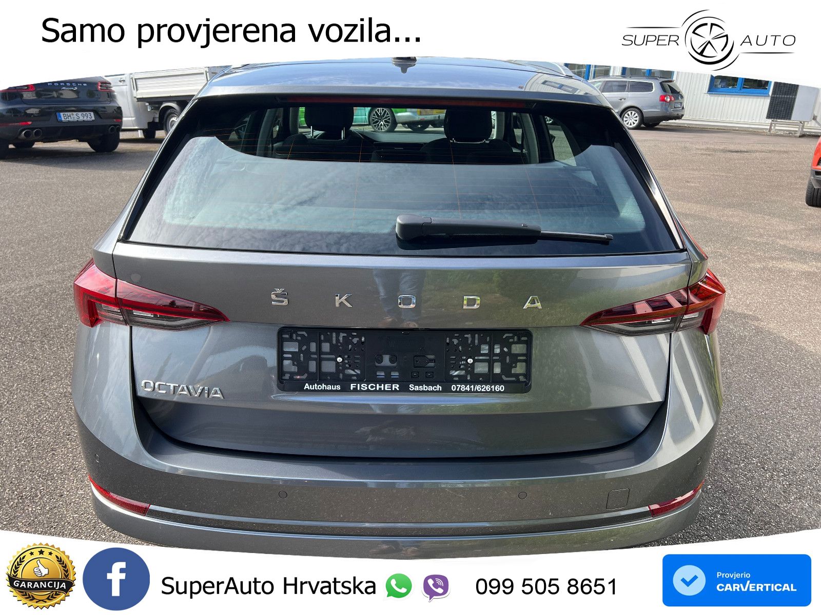 Škoda Octavia Combi 2.0 TDI (150 KS) DSG LED+GR SJED+ACC