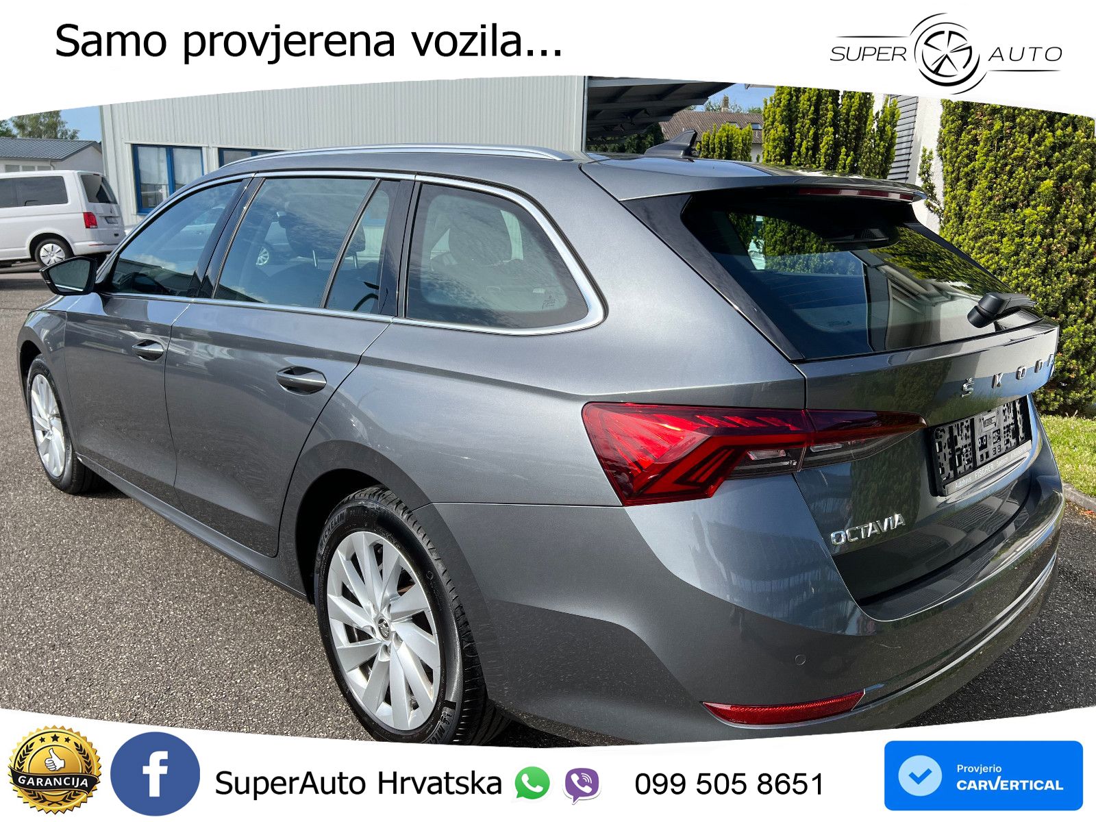 Škoda Octavia Combi 2.0 TDI (150 KS) DSG LED+GR SJED+ACC