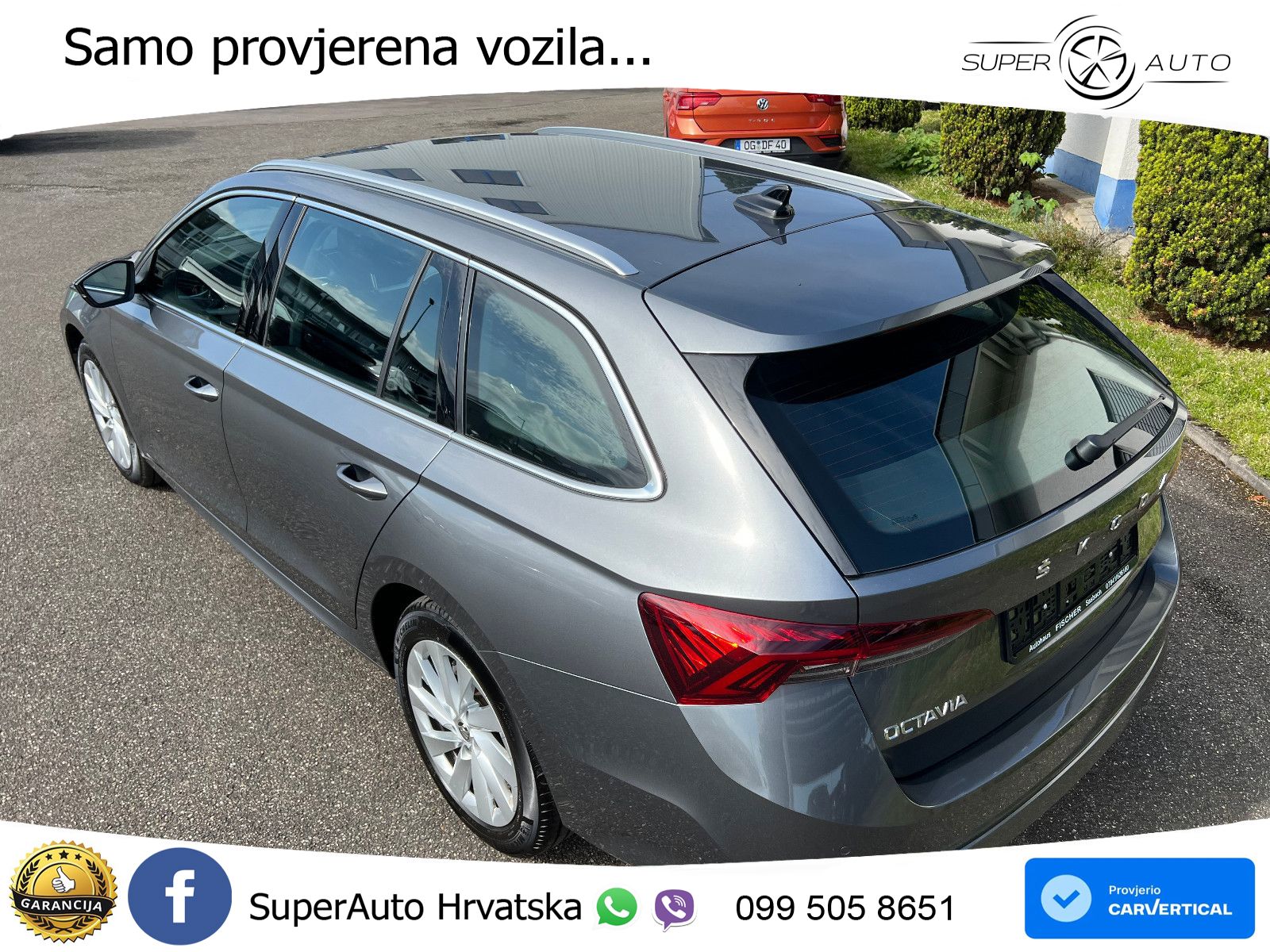 Škoda Octavia Combi 2.0 TDI (150 KS) DSG LED+GR SJED+ACC