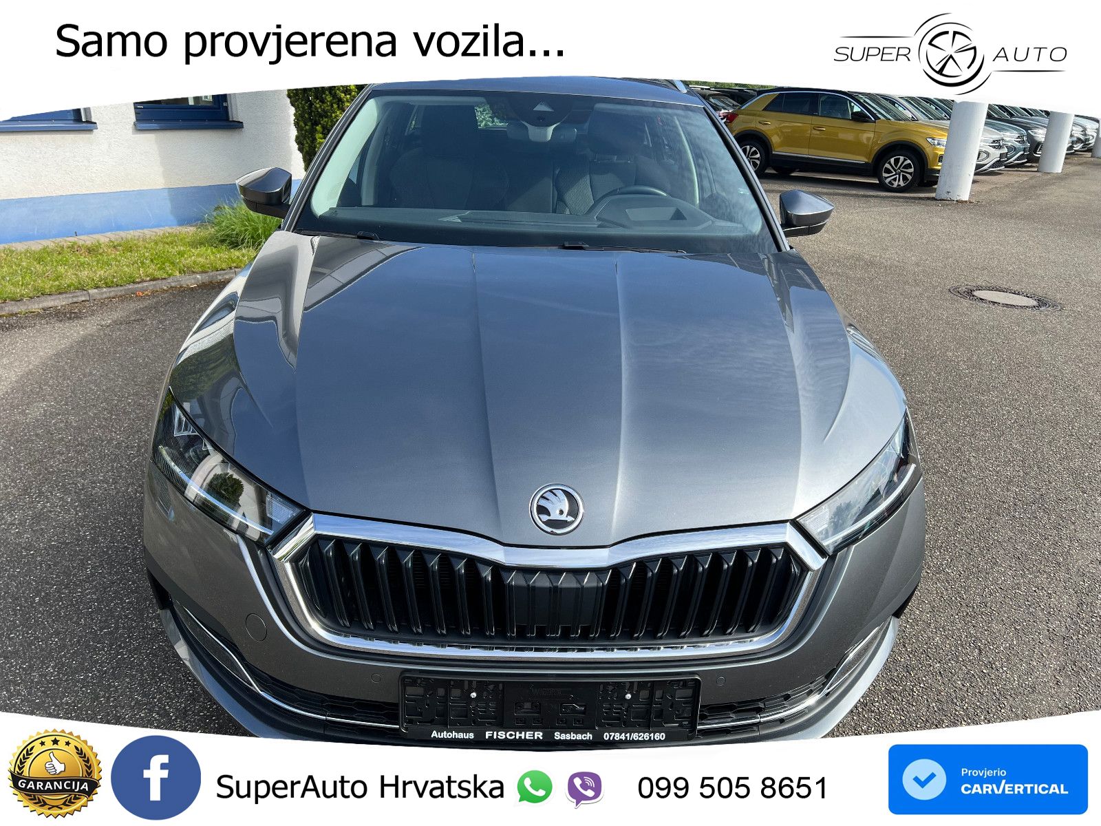 Škoda Octavia Combi 2.0 TDI (150 KS) DSG LED+GR SJED+ACC