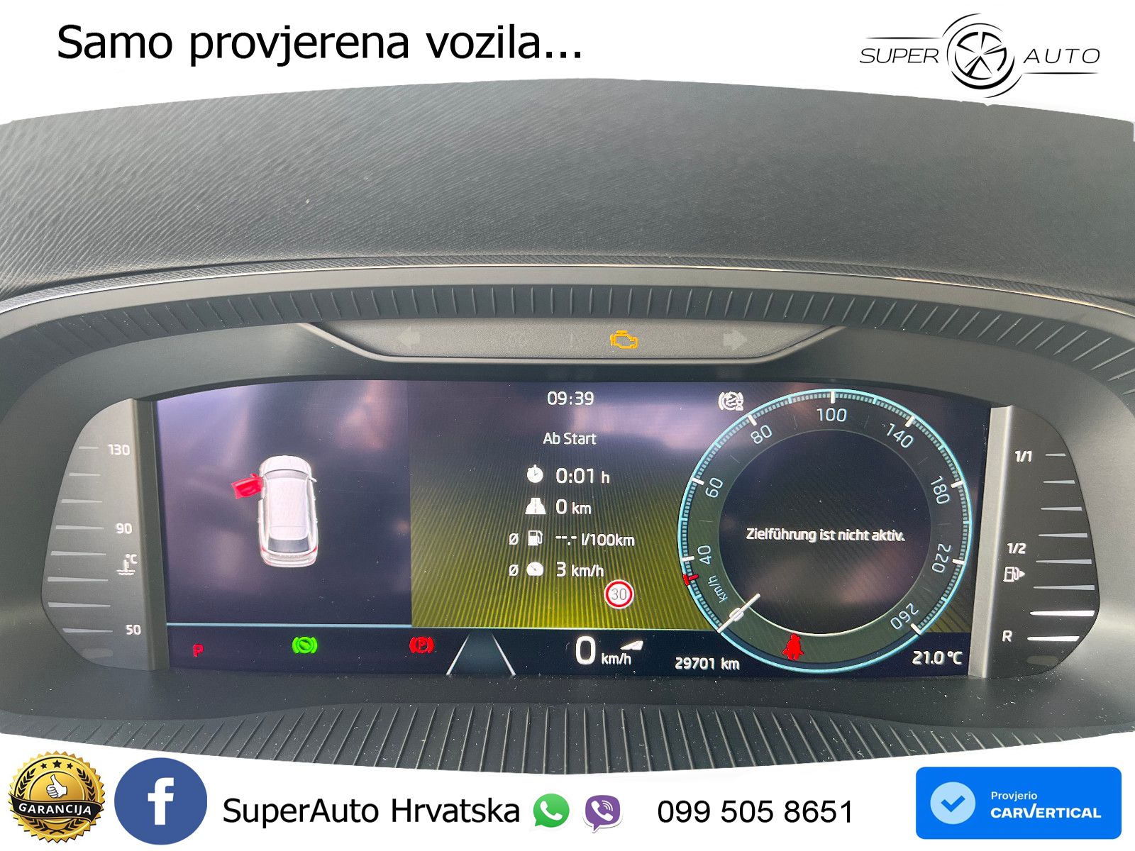 Škoda Octavia Combi 2.0 TDI (150 KS) DSG LED+GR SJED+ACC