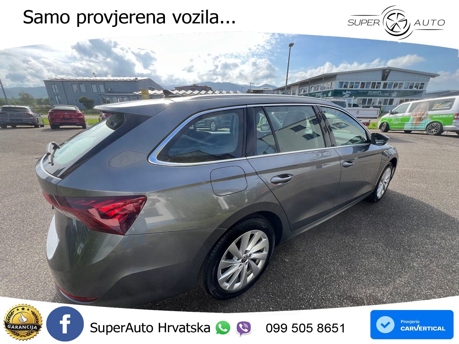 Škoda Octavia Combi 2.0 TDI (150 KS) DSG LED+GR SJED+ACC