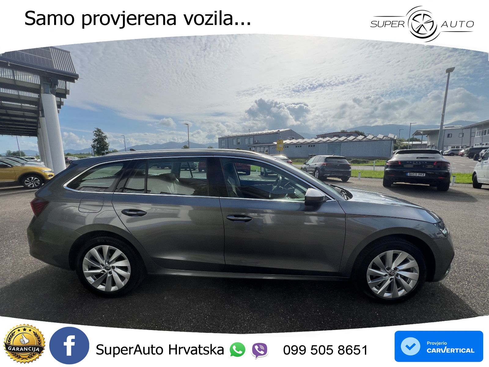 Škoda Octavia Combi 2.0 TDI (150 KS) DSG LED+GR SJED+ACC