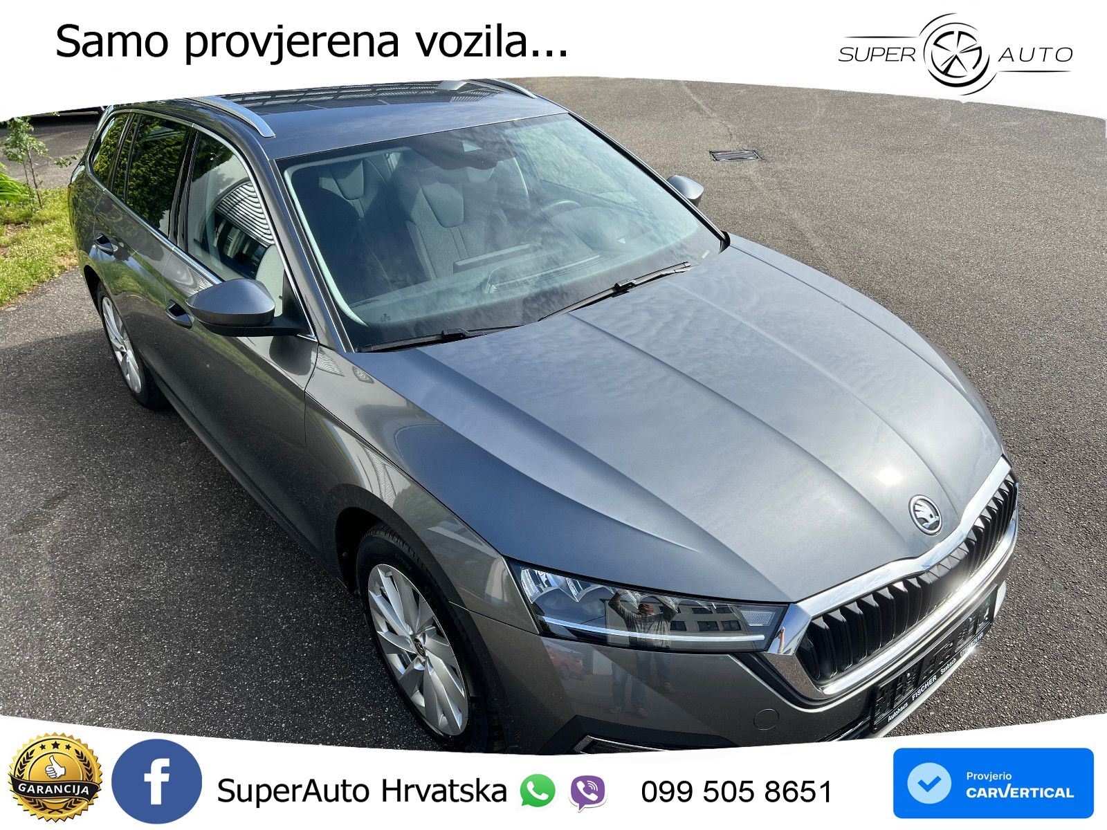 Škoda Octavia Combi 2.0 TDI (150 KS) DSG LED+GR SJED+ACC