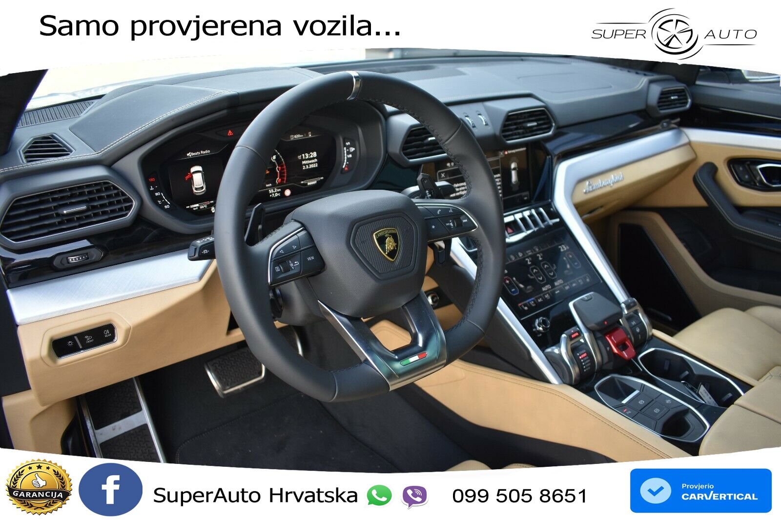 Lamborghini Urus 4.0 V8 (650 KS) 4WD Automatic LED+GR SJED+ACC