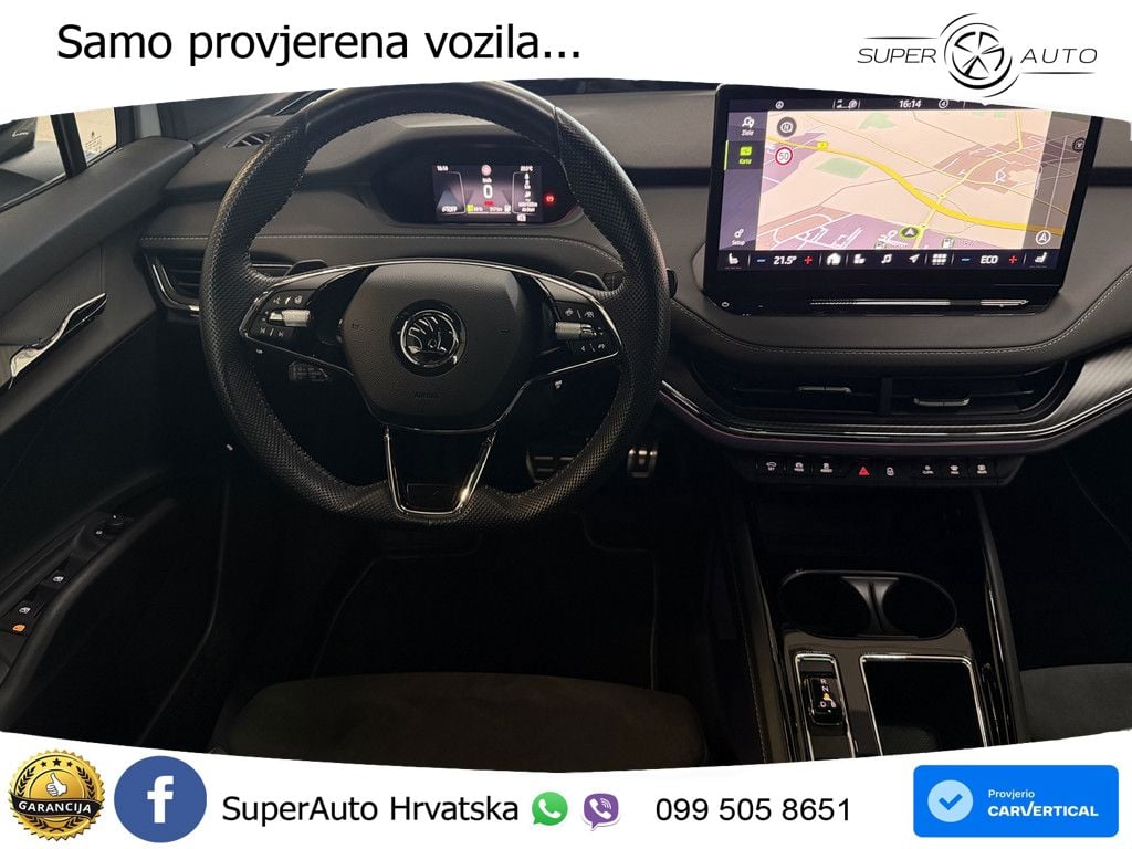 Škoda Enyaq iV 80x 82 kWh (265 KS) AWD SportLine LED+GR SJED+ACC