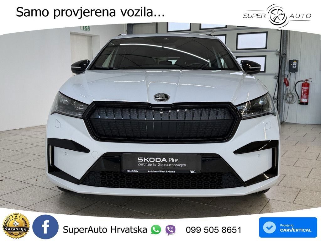 Škoda Enyaq iV 80x 82 kWh (265 KS) AWD SportLine LED+GR SJED+ACC