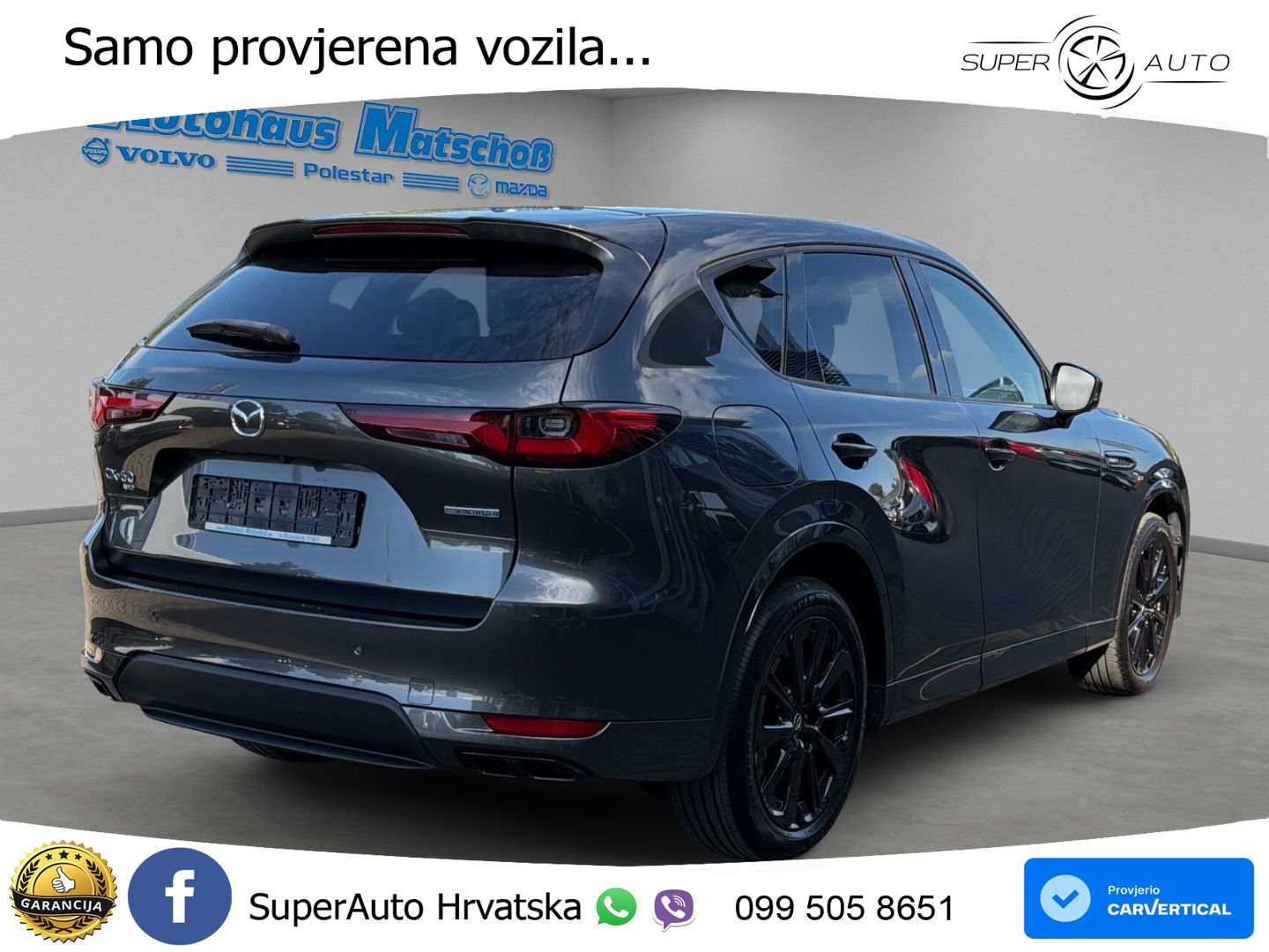 Mazda CX-60 2.5 e-Skyactiv (328 KS) AWD Automatic LED+GR SJED+ACC