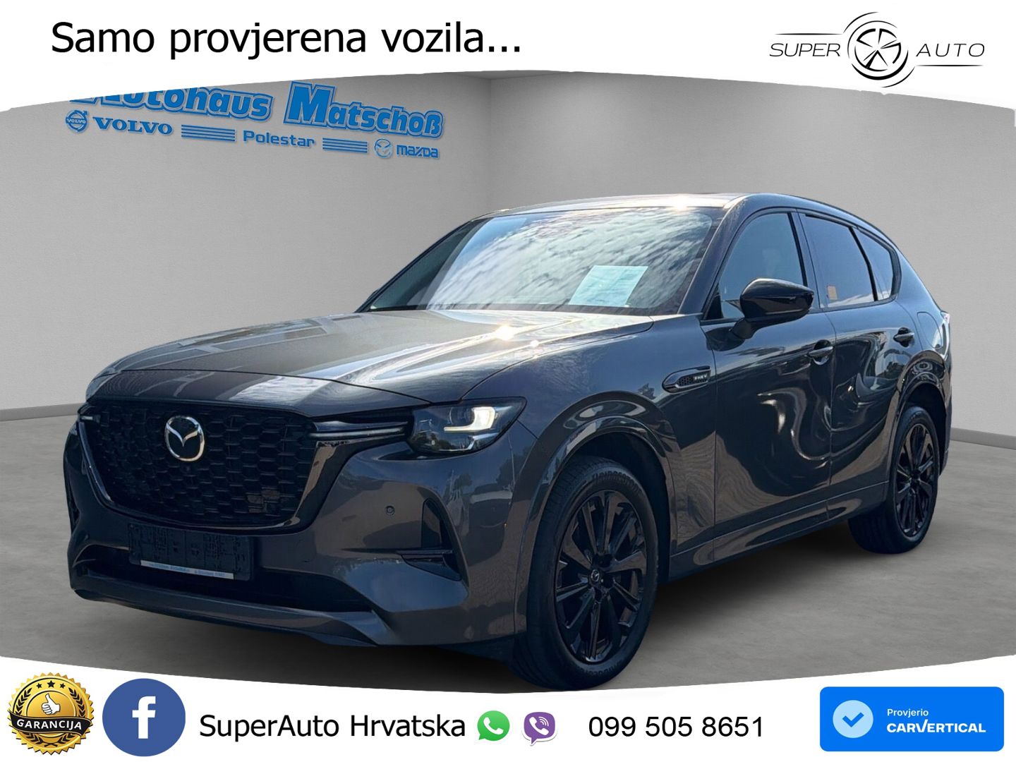 Mazda CX-60 2.5 e-Skyactiv (328 KS) AWD Automatic LED+GR SJED+ACC