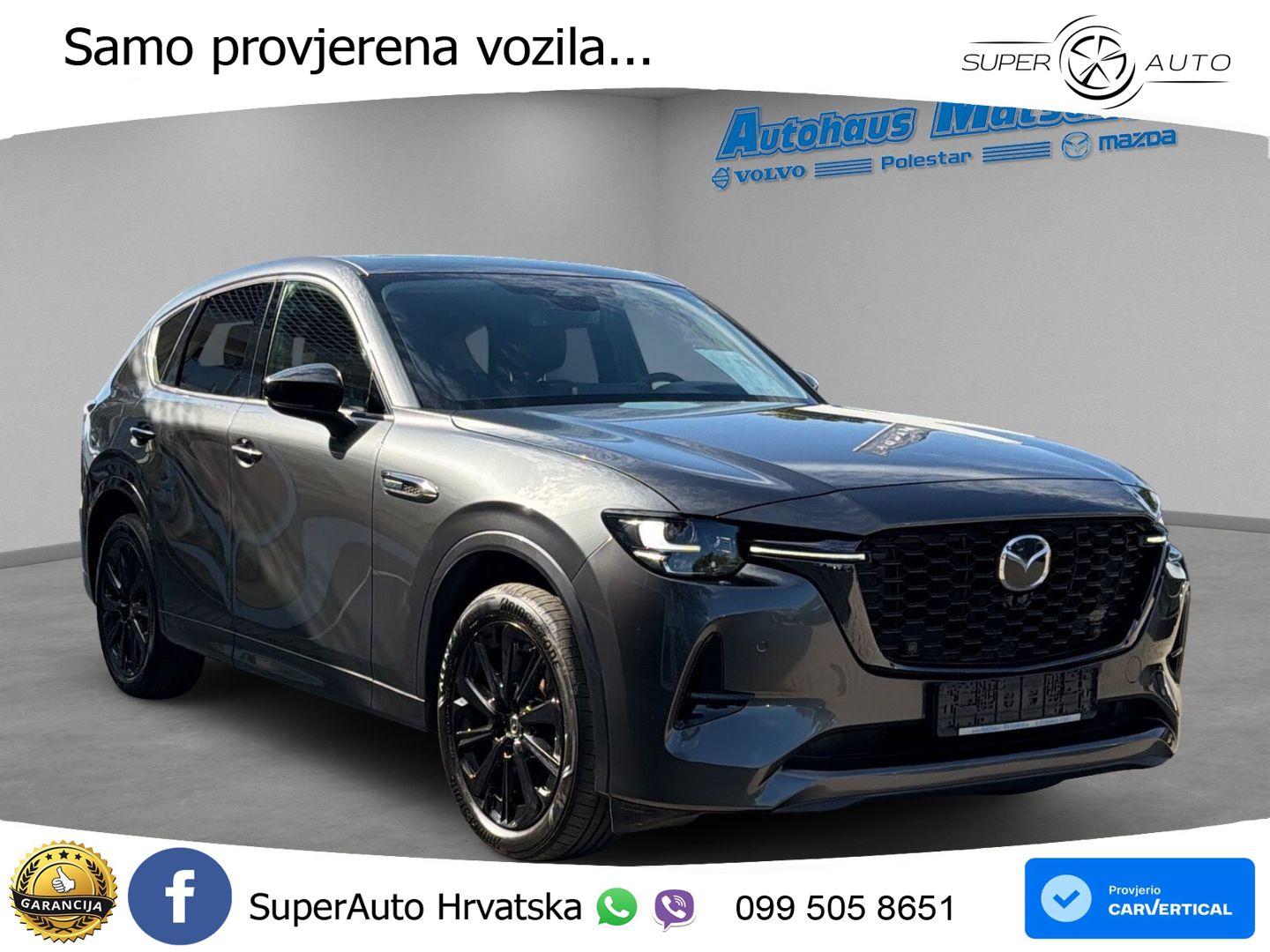 Mazda CX-60 2.5 e-Skyactiv (328 KS) AWD Automatic LED+GR SJED+ACC