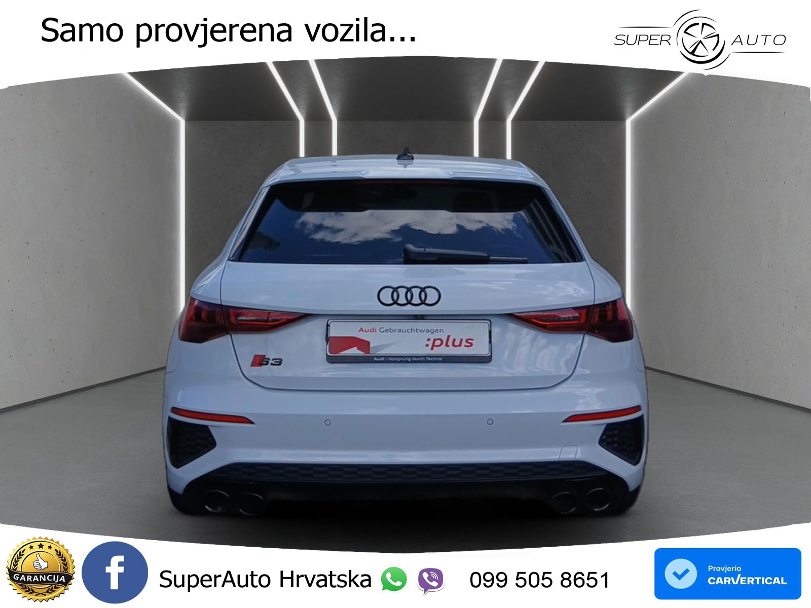 Audi S3 2.0 TFSI (310 KS) quattro S tronic MATRIX+GR SJED+KAM