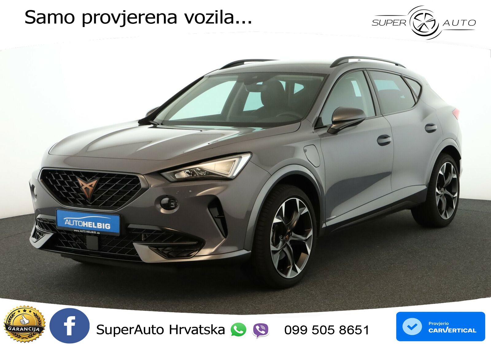 Cupra Formentor 1.4 TSI (204 KS) e-Hybrid DSG LED+GR SJED+ACC