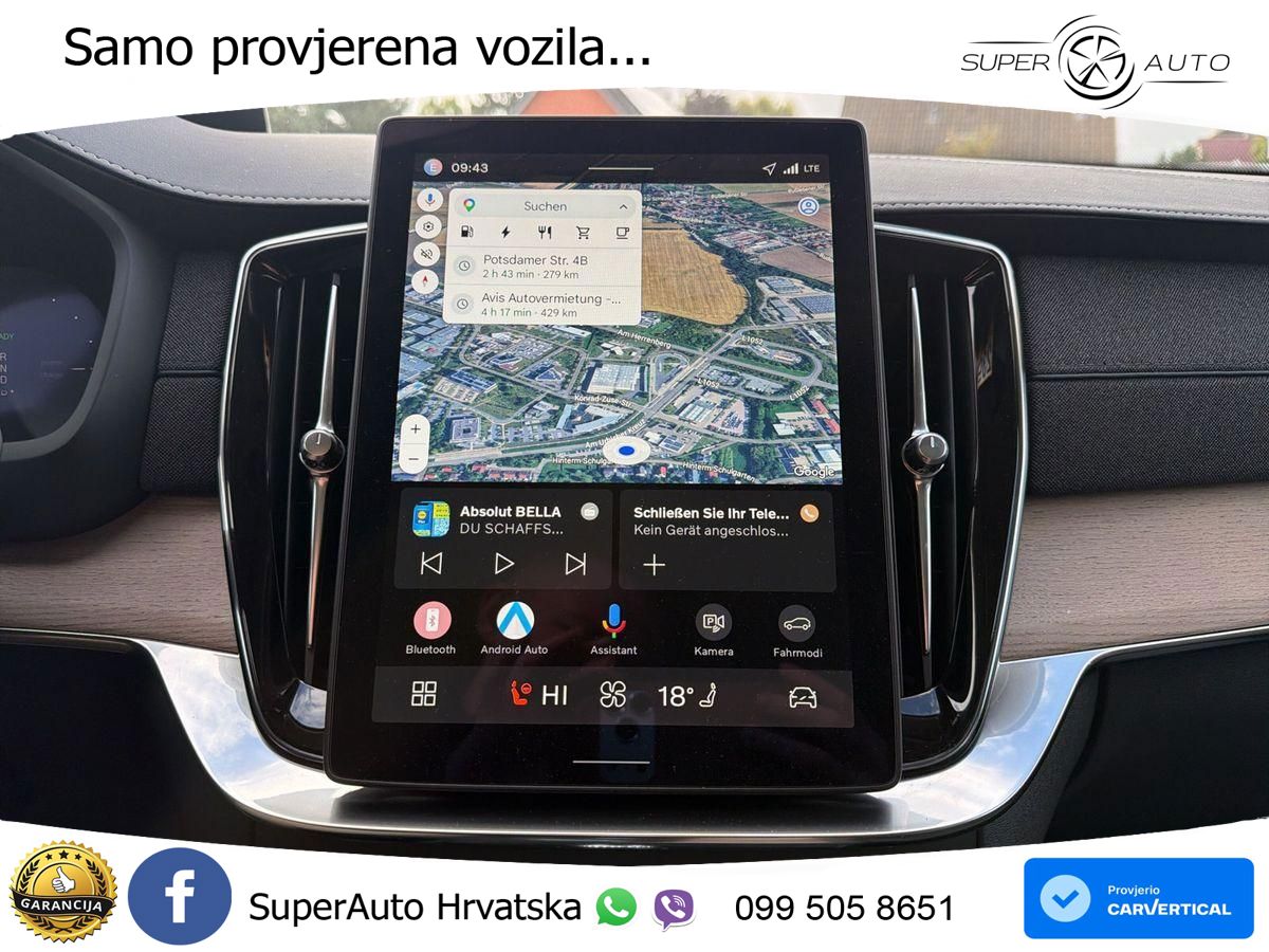 Volvo XC90 2.0 T8 AWD Automatic ACC+HEAD+4xGR SJED+360+PANO