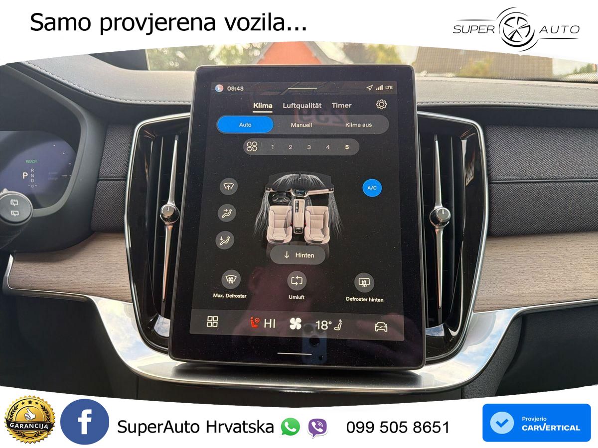 Volvo XC90 2.0 T8 AWD Automatic ACC+HEAD+4xGR SJED+360+PANO