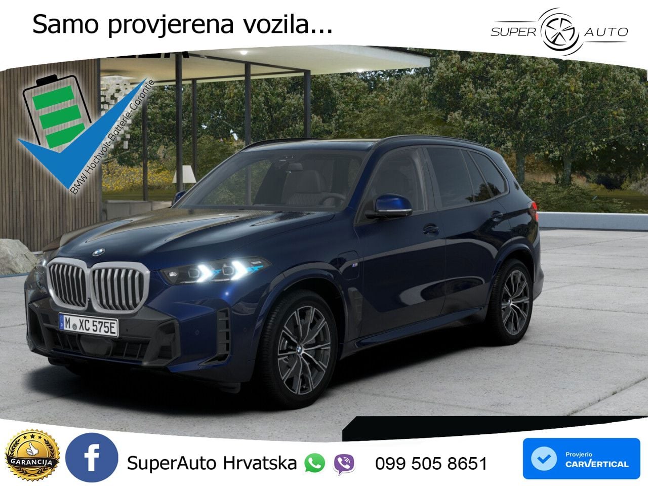 BMW X5 50e (489 KS) xDrive Steptronic M Sport ACC+HEAD+4xGR SJED+360+PANO