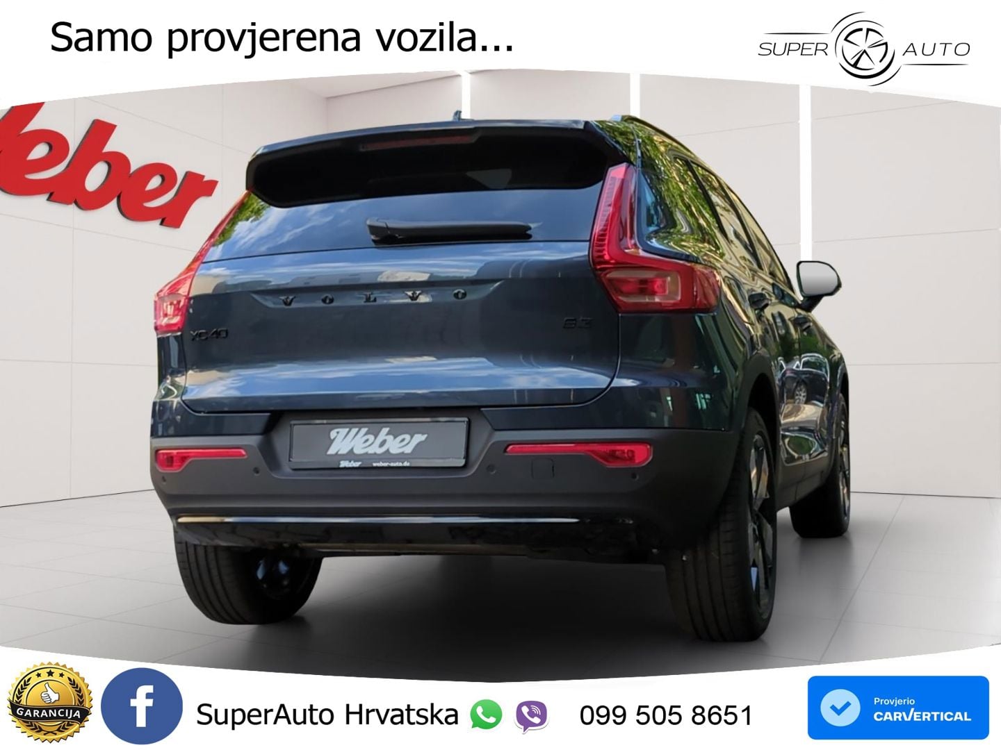 Volvo XC40 2.0 B3 163 KS Automatic ACC+GR SJED+360+PANO