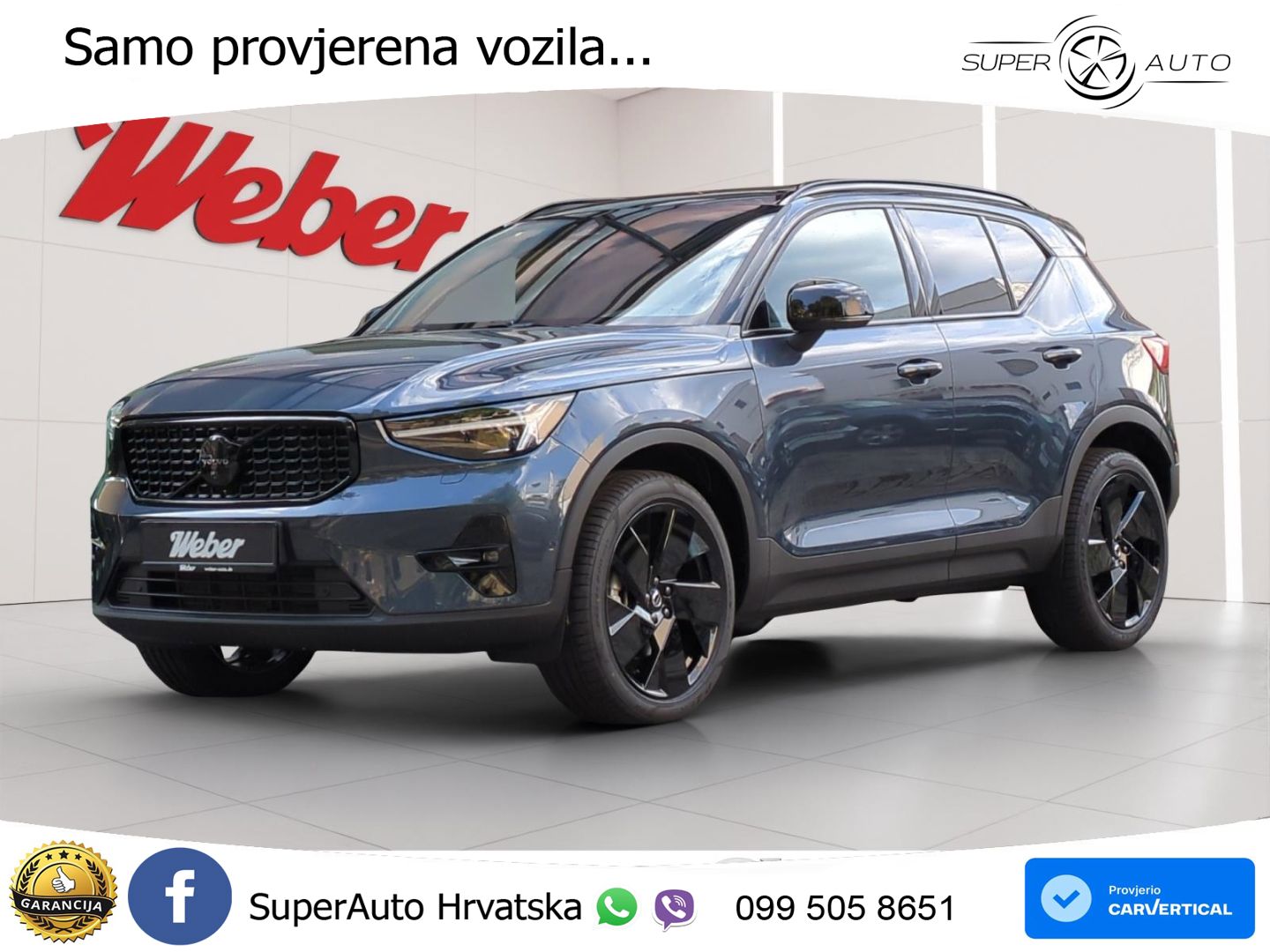Volvo XC40 2.0 B3 163 KS Automatic ACC+GR SJED+360+PANO