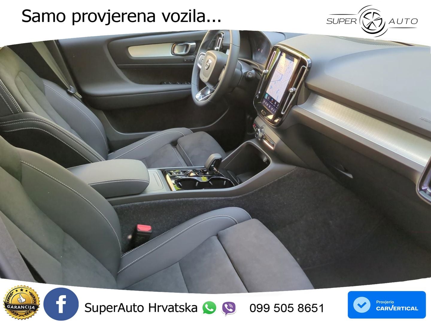 Volvo XC40 2.0 B3 163 KS Automatic ACC+GR SJED+360+PANO