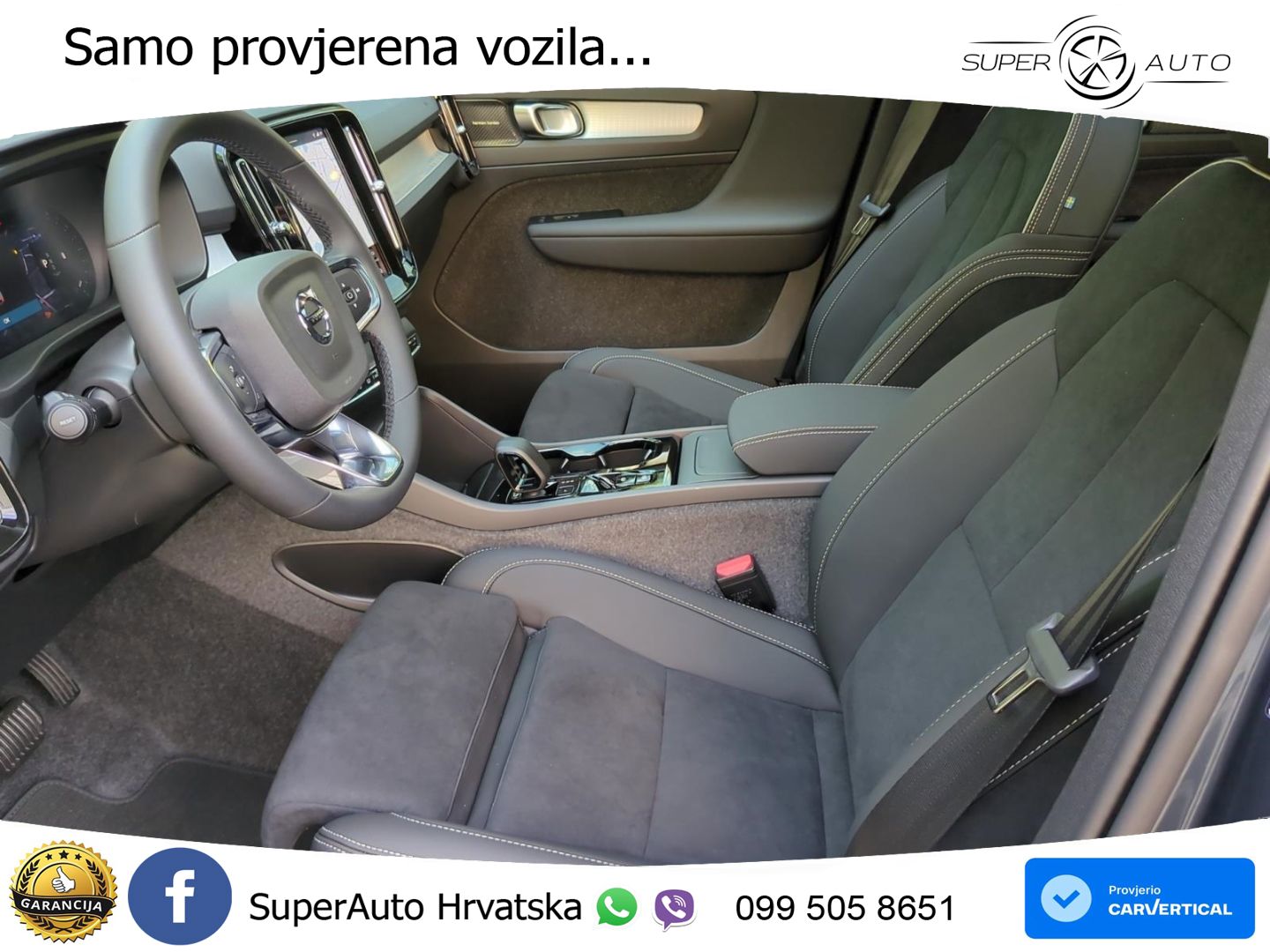 Volvo XC40 2.0 B3 163 KS Automatic ACC+GR SJED+360+PANO