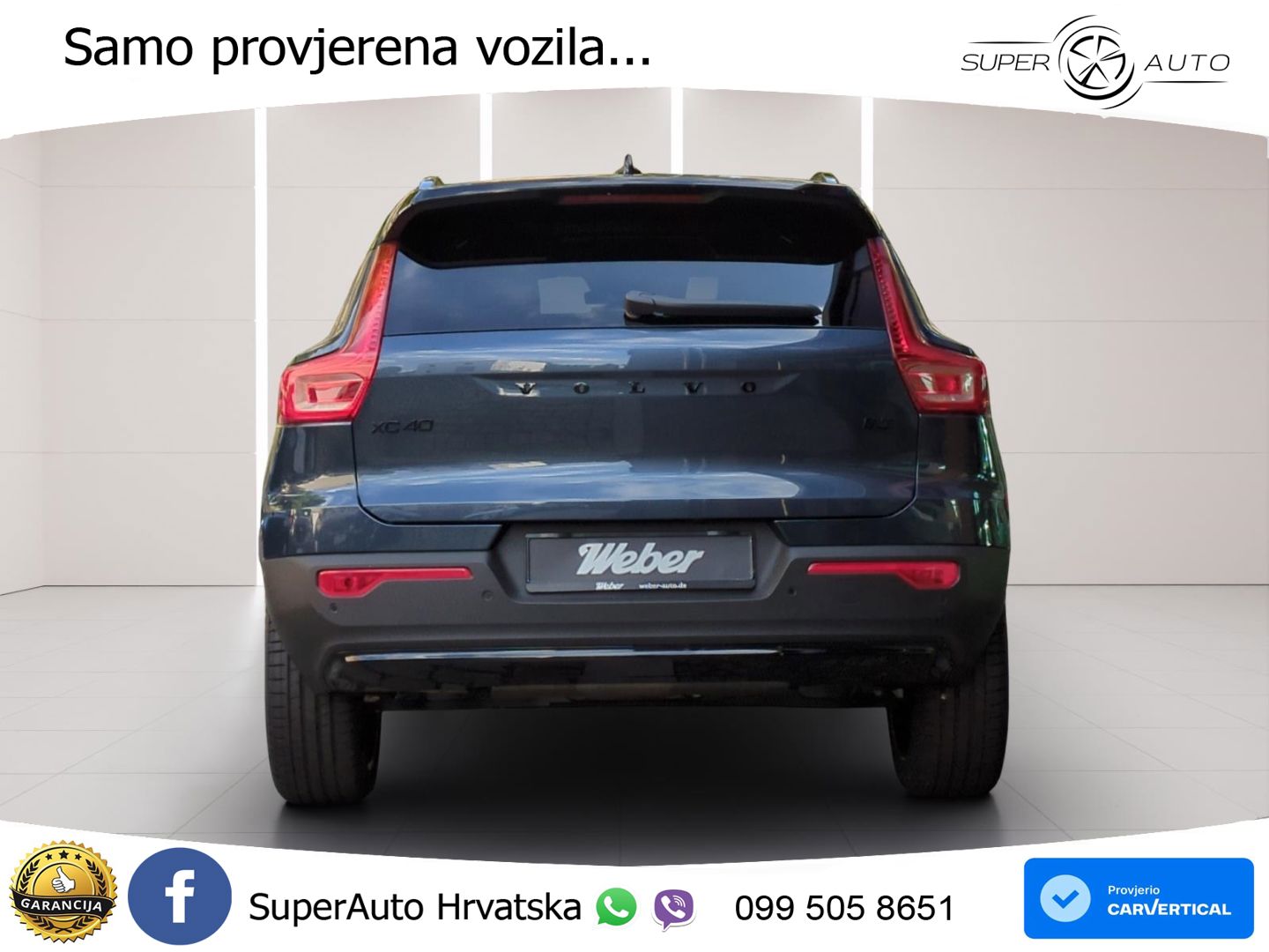Volvo XC40 2.0 B3 163 KS Automatic ACC+GR SJED+360+PANO
