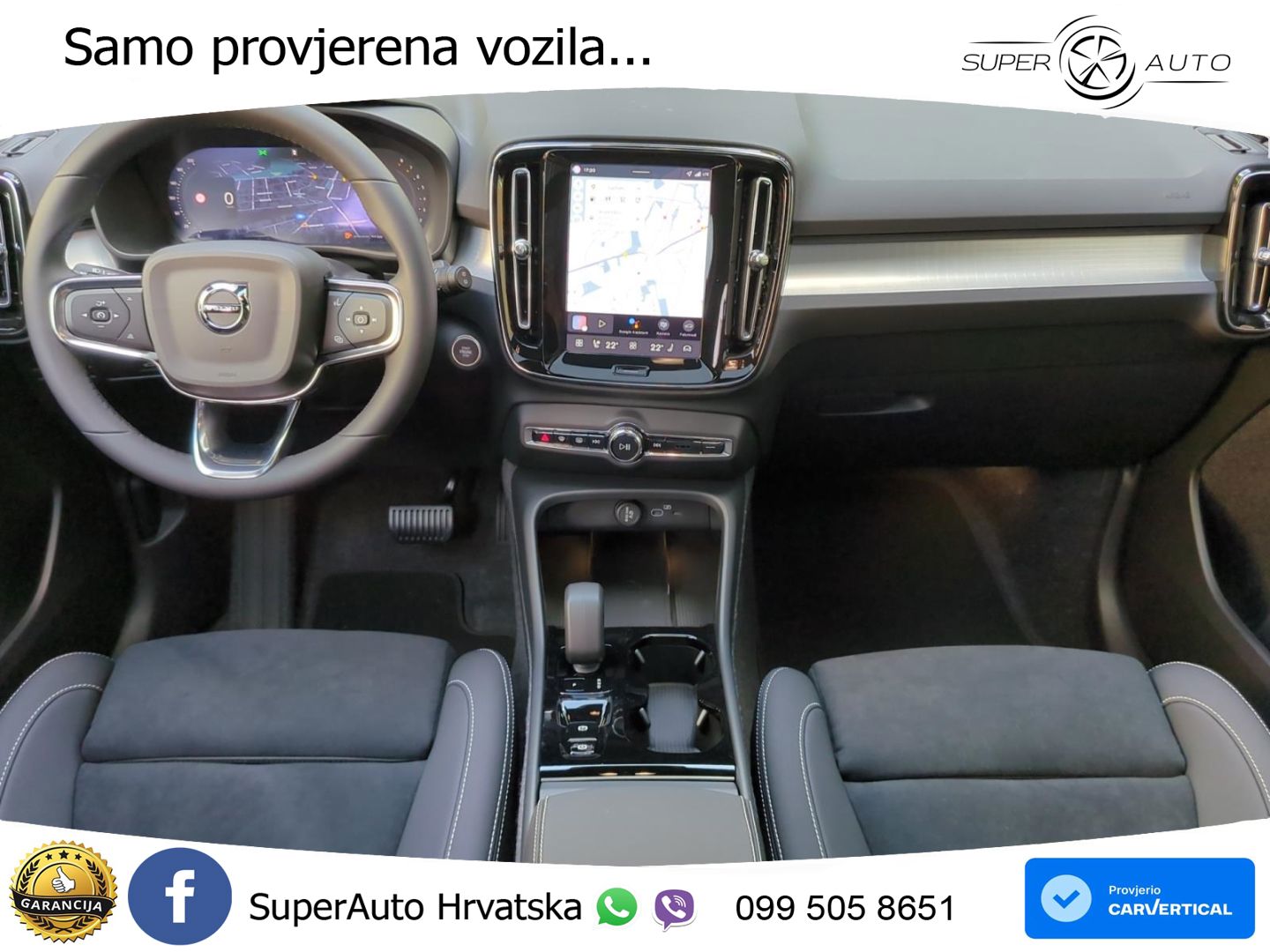 Volvo XC40 2.0 B3 163 KS Automatic ACC+GR SJED+360+PANO