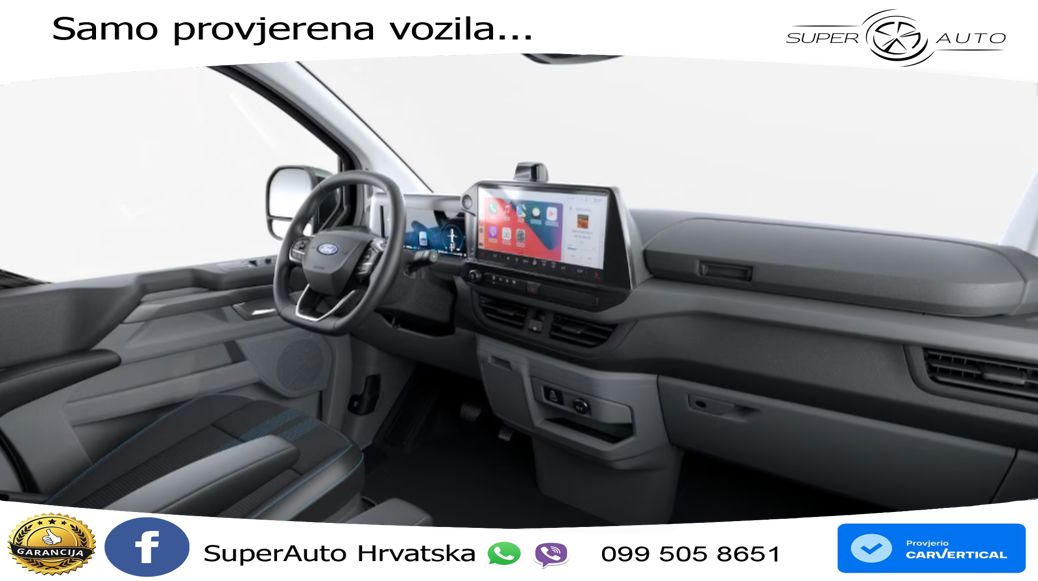 Ford Transit Custom DoKa Sport 320 L2 PHEV AHK*ACC*36 232 KS