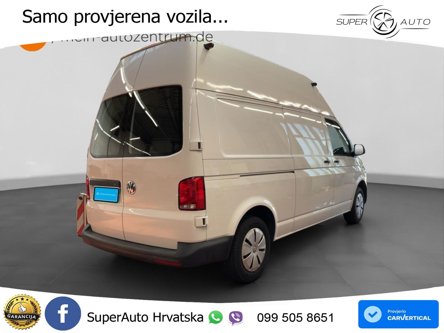Volkswagen T6.1 Transporter Hochraum Kasten 2.0 TDI Klima R 110 KS