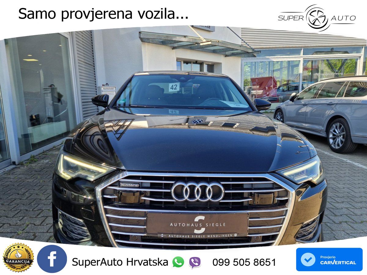 Audi A6 50 TFSIe (299 KS) quattro ultra S tronic MATRIX+GR SJED+KAM